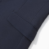 Three Proof Finish Plain Weave Smart Fit Suit Blazer