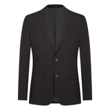 Three Proof Finish Plain Weave Smart Fit Suit Blazer