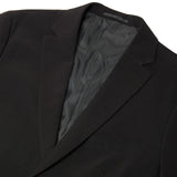 Three Proof Finish Plain Weave Smart Fit Suit Blazer