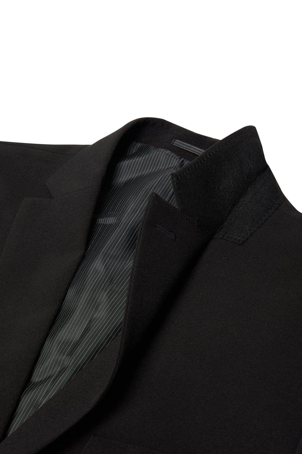 Three Proof Finish Plain Weave Smart Fit Suit Blazer