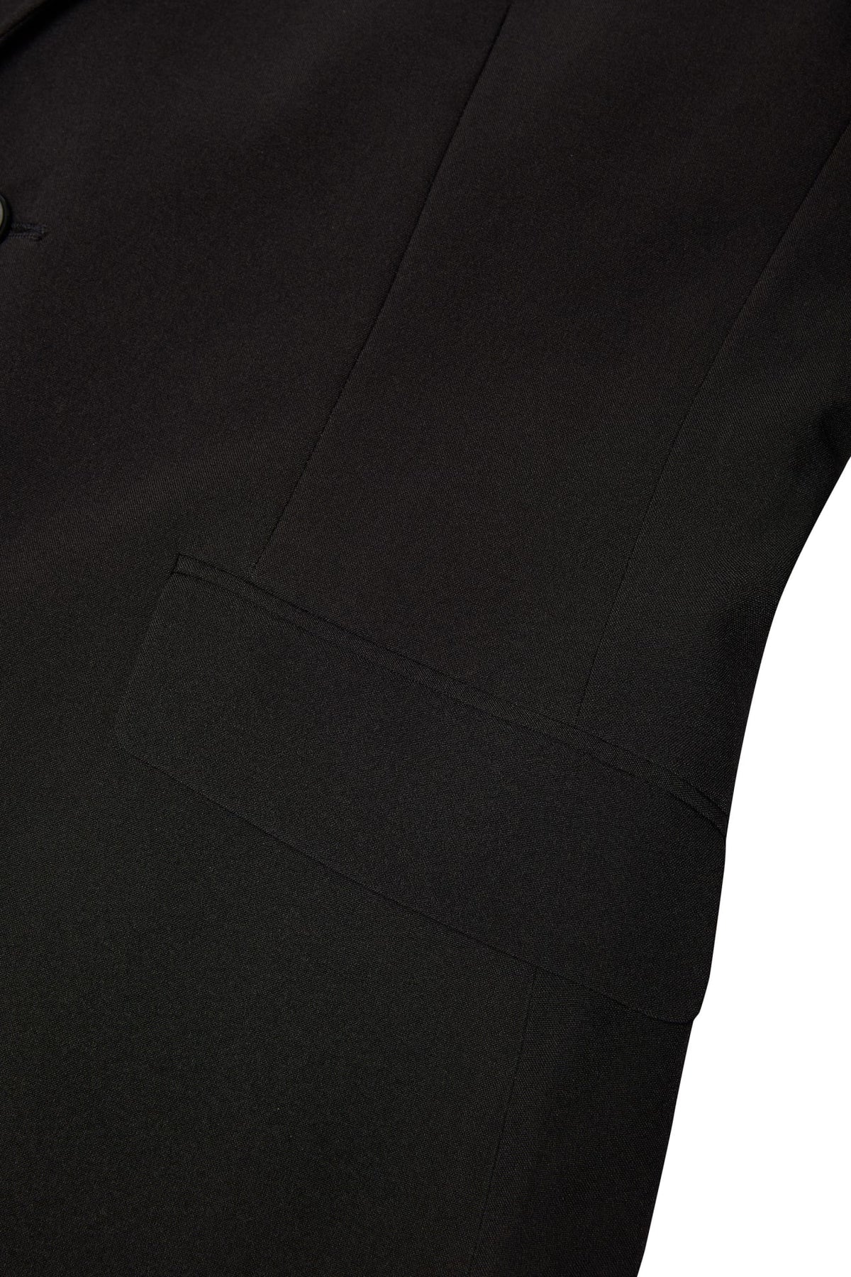 Three Proof Finish Plain Weave Smart Fit Suit Blazer