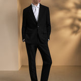 Multi-Way Stretch Anti-Bacterial Plain Weave Regular Fit Suit Blazer