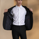 Multi-Way Stretch Anti-Bacterial Plain Weave Regular Fit Suit Blazer