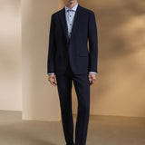 Seersucker Slim Fit Suit Blazer