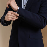 Seersucker Slim Fit Suit Blazer