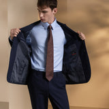 Quick Dry Wicking Texture Regular Fit Suit Blazer