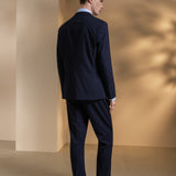 Quick Dry Wicking Texture Regular Fit Suit Blazer