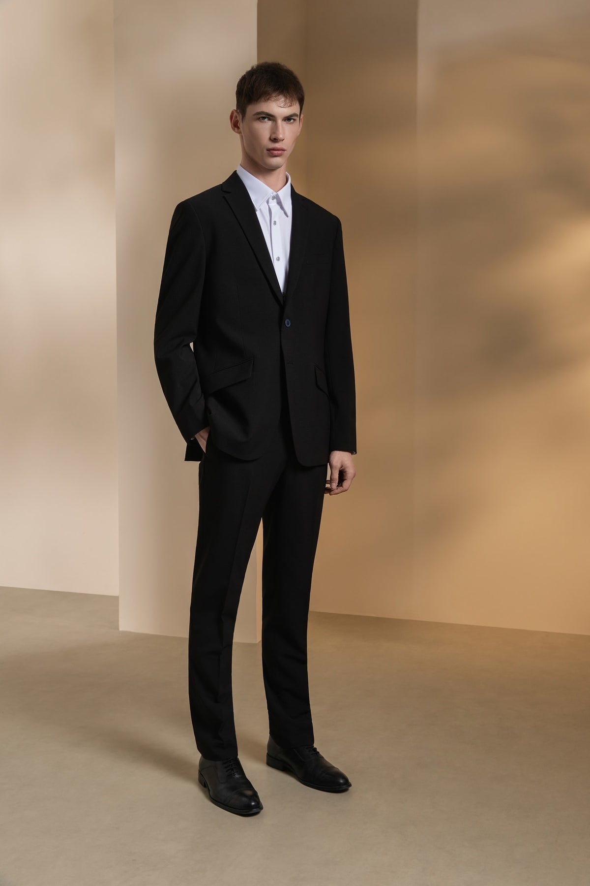 Seersucker Tailored Fit Suit Blazer
