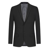 Anti-Bacterial Nylon Blend Twill Tailored Fit Suit Blazer