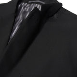 Anti-Bacterial Nylon Blend Twill Tailored Fit Suit Blazer