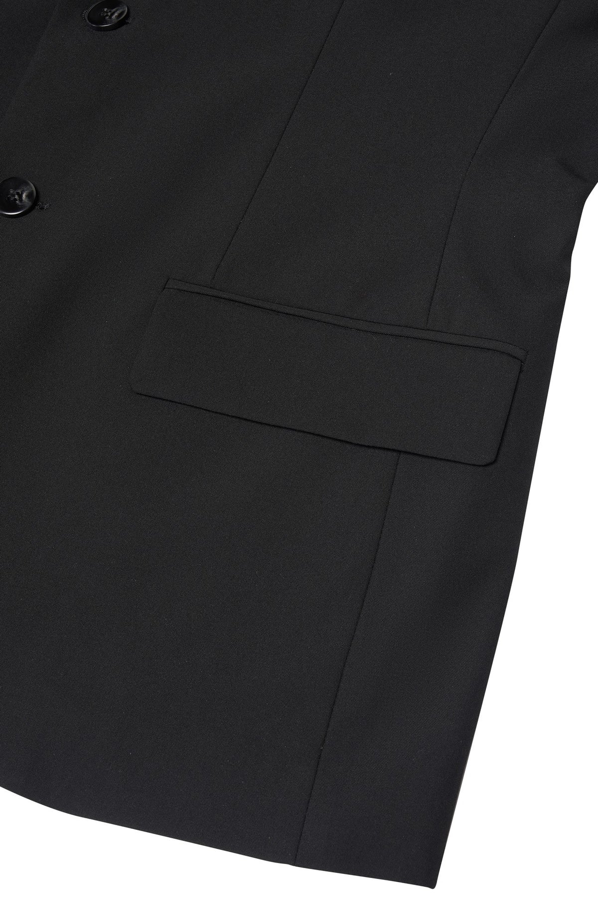 Anti-Bacterial Nylon Blend Twill Tailored Fit Suit Blazer