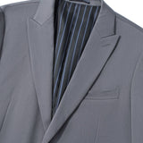 Wool Blend Twill Slim Fit Suit Blazer