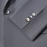 Wool Blend Twill Slim Fit Suit Blazer