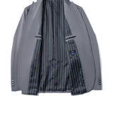 Wool Blend Twill Slim Fit Suit Blazer