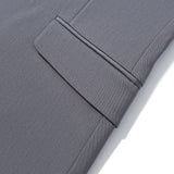 Wool Blend Twill Slim Fit Suit Blazer