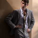 Linen Blend Texture Smart Fit Suit Blazer