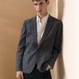 Jacquard Smart Fit Casual Blazer