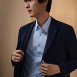 Knit Jacquard Smart Fit Casual Blazer