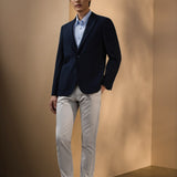 Knit Jacquard Smart Fit Casual Blazer