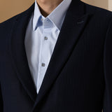 Knit Jacquard Smart Fit Casual Blazer