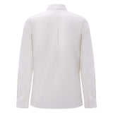 Pure Cotton Oxford Relax Fit Long Sleeve Casual Shirt with Logo