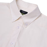 Pure Cotton Oxford Relax Fit Long Sleeve Casual Shirt with Logo