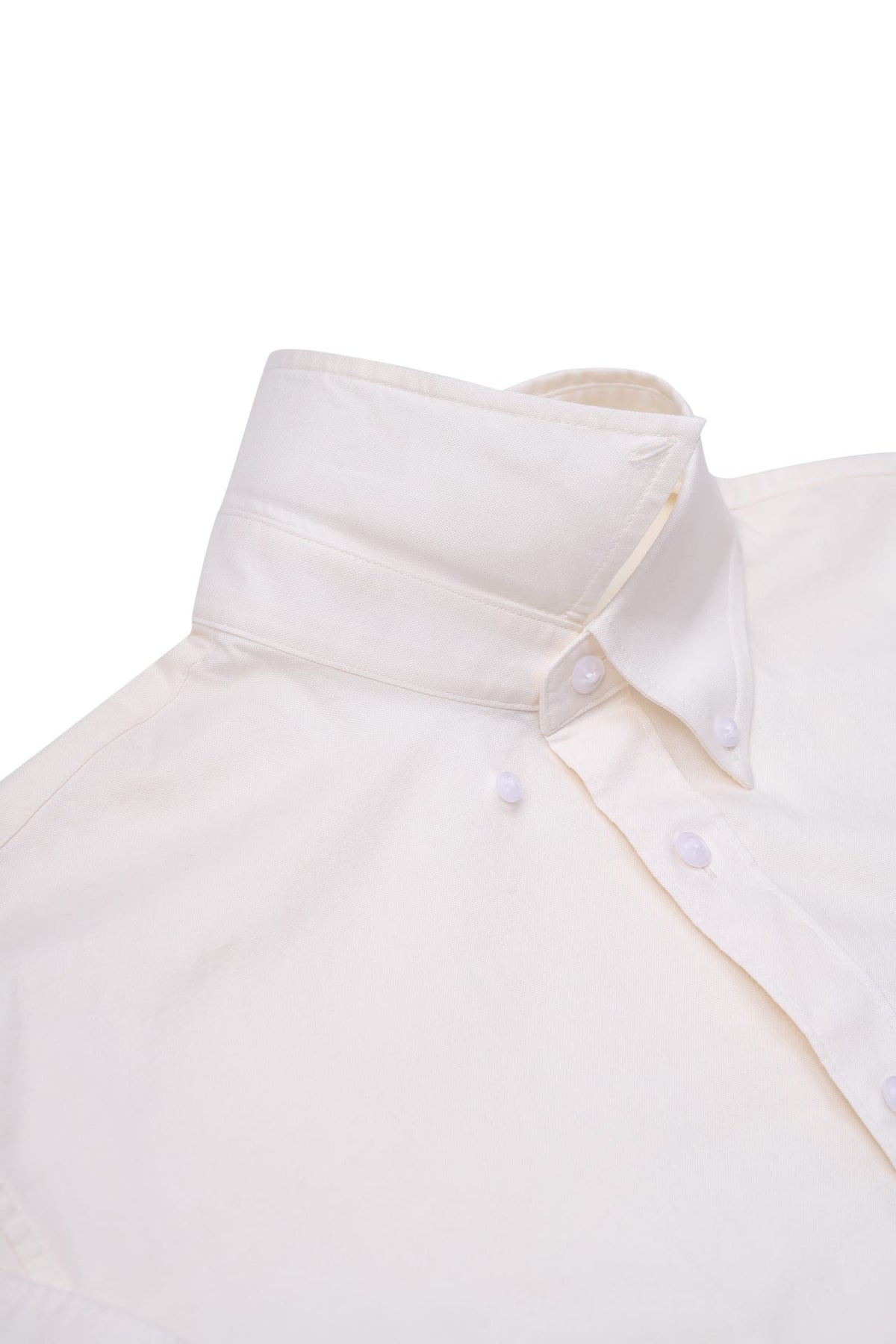 Pure Cotton Oxford Relax Fit Long Sleeve Casual Shirt with Logo