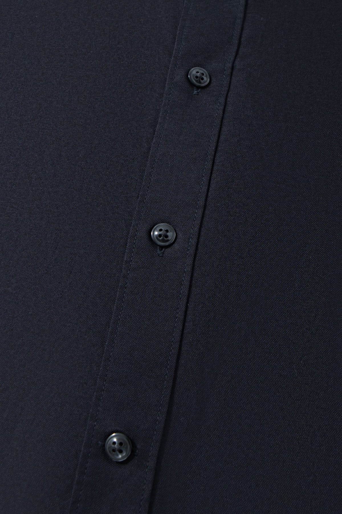 Pure Cotton Oxford Relax Fit Long Sleeve Casual Shirt with Logo