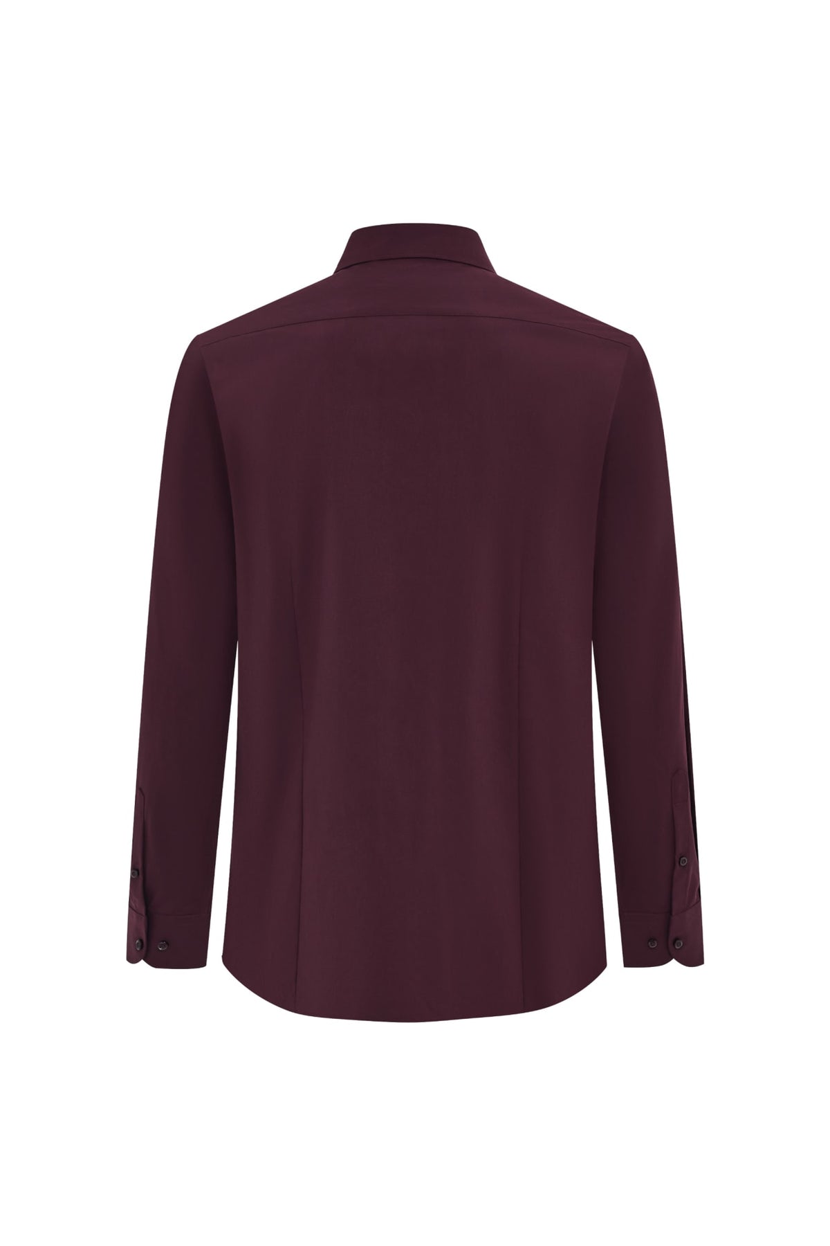 Easy Ironing Silky Touch Stretch Poplin Smart Fit Long Sleeve Shirt