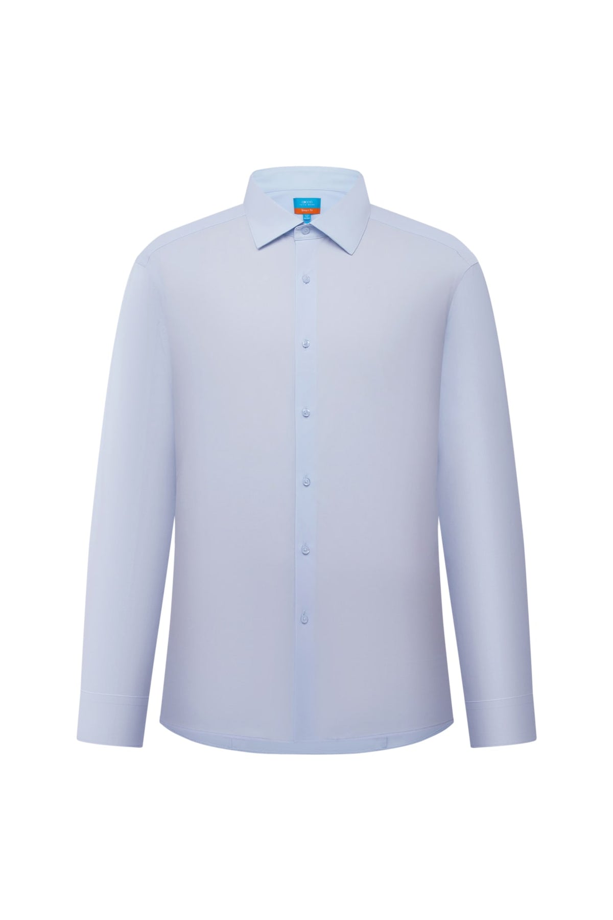 Easy Ironing Silky Touch Stretch Poplin Smart Fit Long Sleeve Shirt