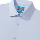 Easy Ironing Silky Touch Stretch Poplin Smart Fit Long Sleeve Shirt