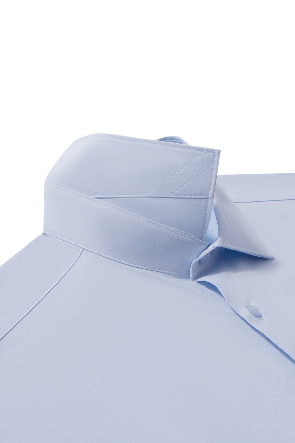 Easy Ironing Silky Touch Stretch Poplin Smart Fit Long Sleeve Shirt