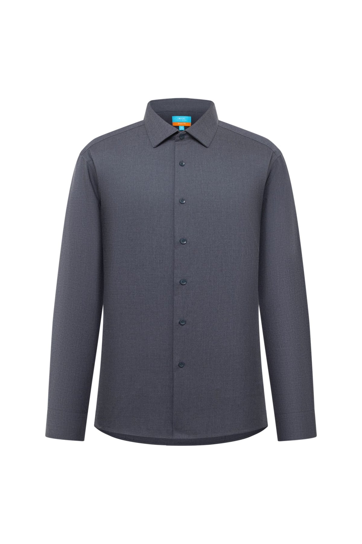 Easy Ironing Silky Touch Stretch Poplin Smart Fit Long Sleeve Shirt
