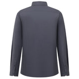 Easy Ironing Silky Touch Stretch Poplin Smart Fit Long Sleeve Shirt