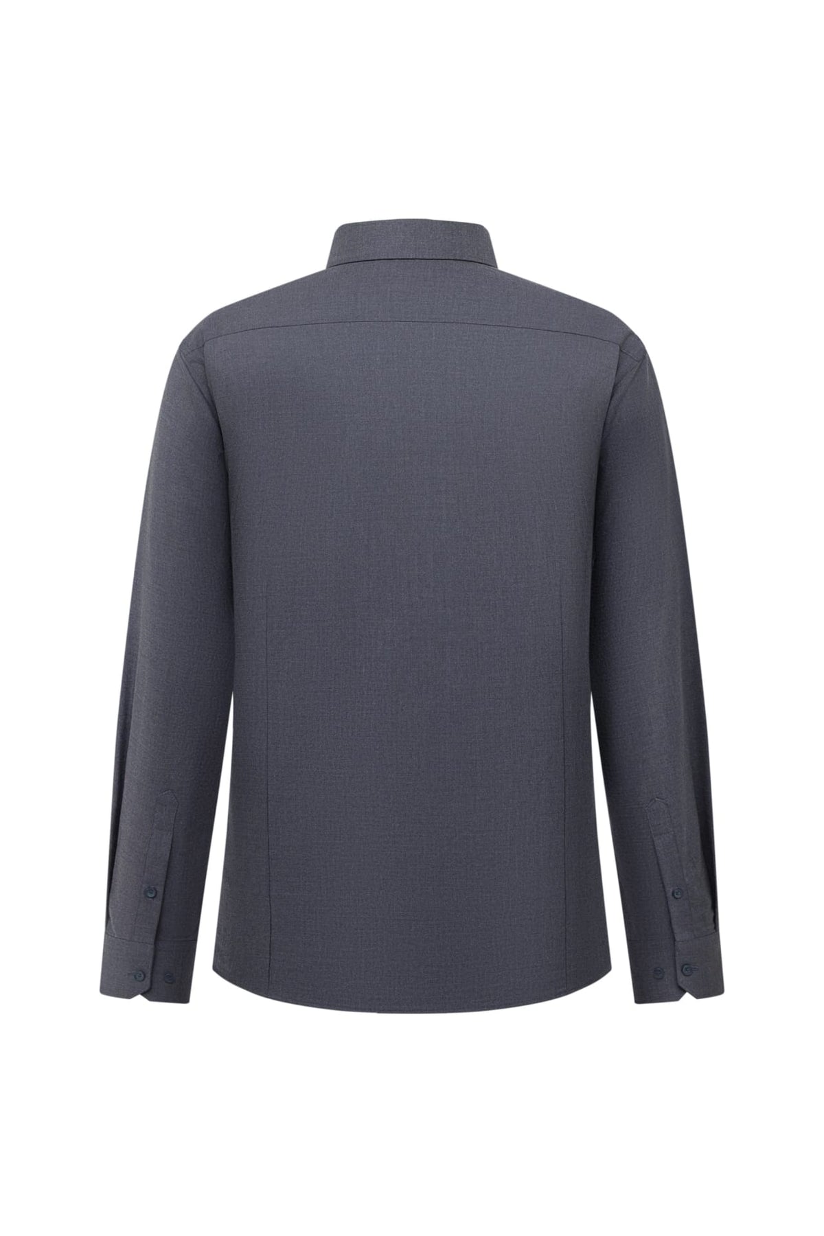 Easy Ironing Silky Touch Stretch Poplin Smart Fit Long Sleeve Shirt