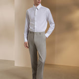 Non-Iron Cotton Stretch Oxford Smart Fit Long Sleeve Shirt