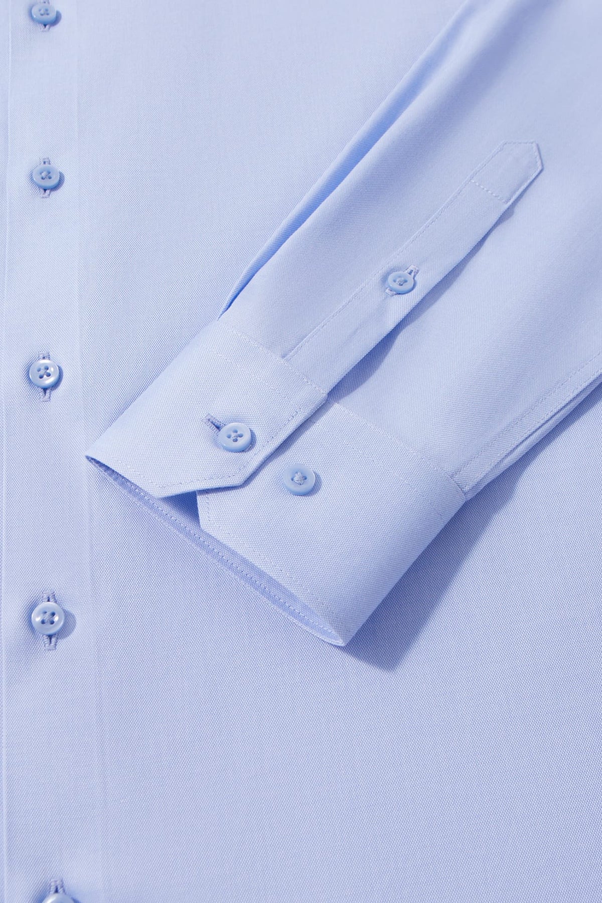 Non-Iron Cotton Stretch Oxford Smart Fit Long Sleeve Shirt