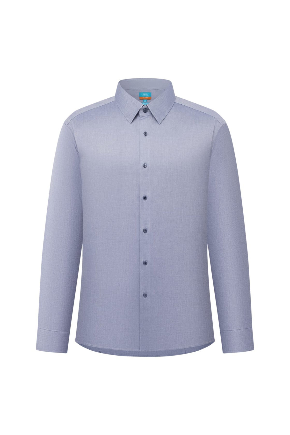 Non-Iron Cotton Stretch Oxford Smart Fit Long Sleeve Shirt