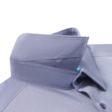 Non-Iron Cotton Stretch Dobby Texture Smart Fit Long Sleeve Shirt