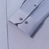 Non-Iron Cotton Stretch Dobby Texture Smart Fit Long Sleeve Shirt