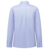 Non-Iron Cotton Stretch Dobby Texture Regular Fit Long Sleeve Shirt