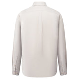 Lyocell Blend Relax Fit Long Sleeve Casual Shirt