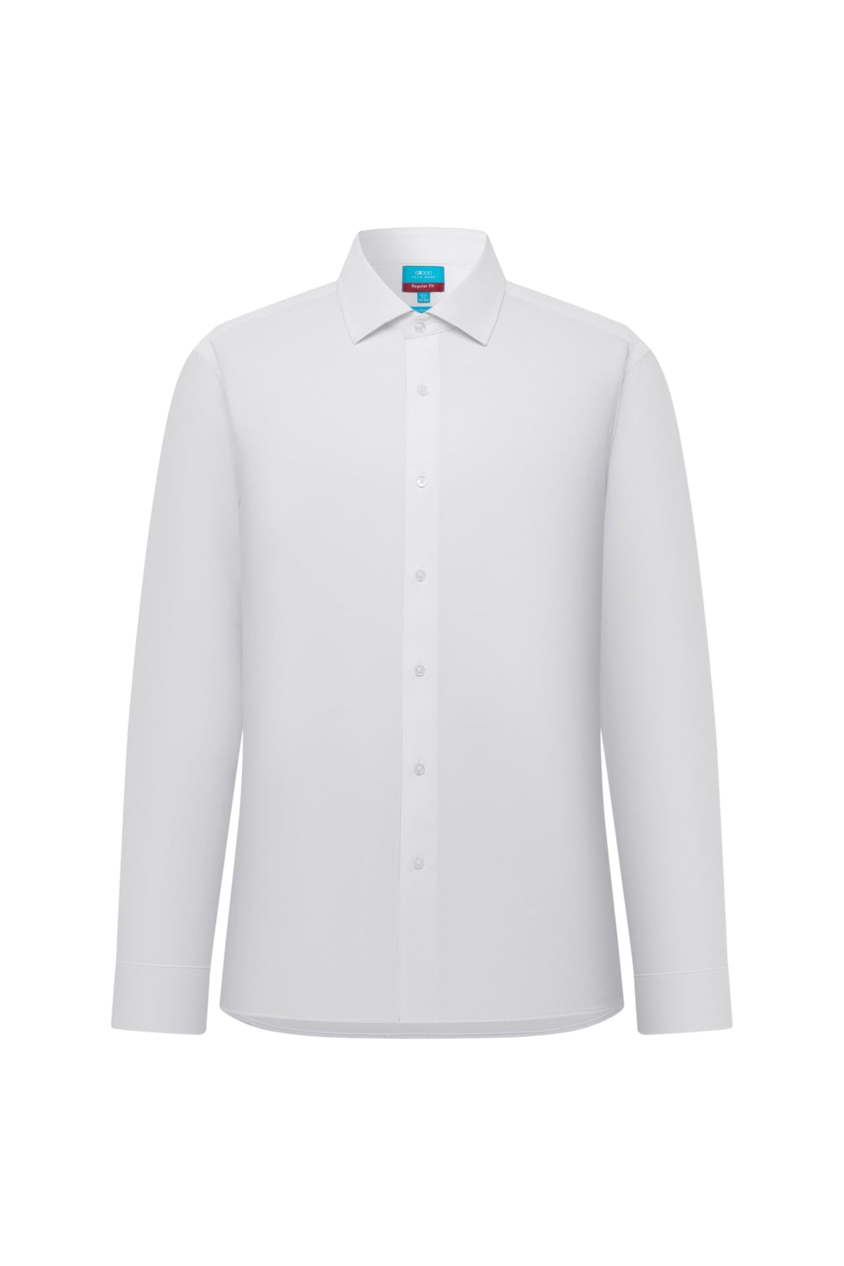 Non-Iron Dry Poplin Regular Fit Long Sleeve Shirt