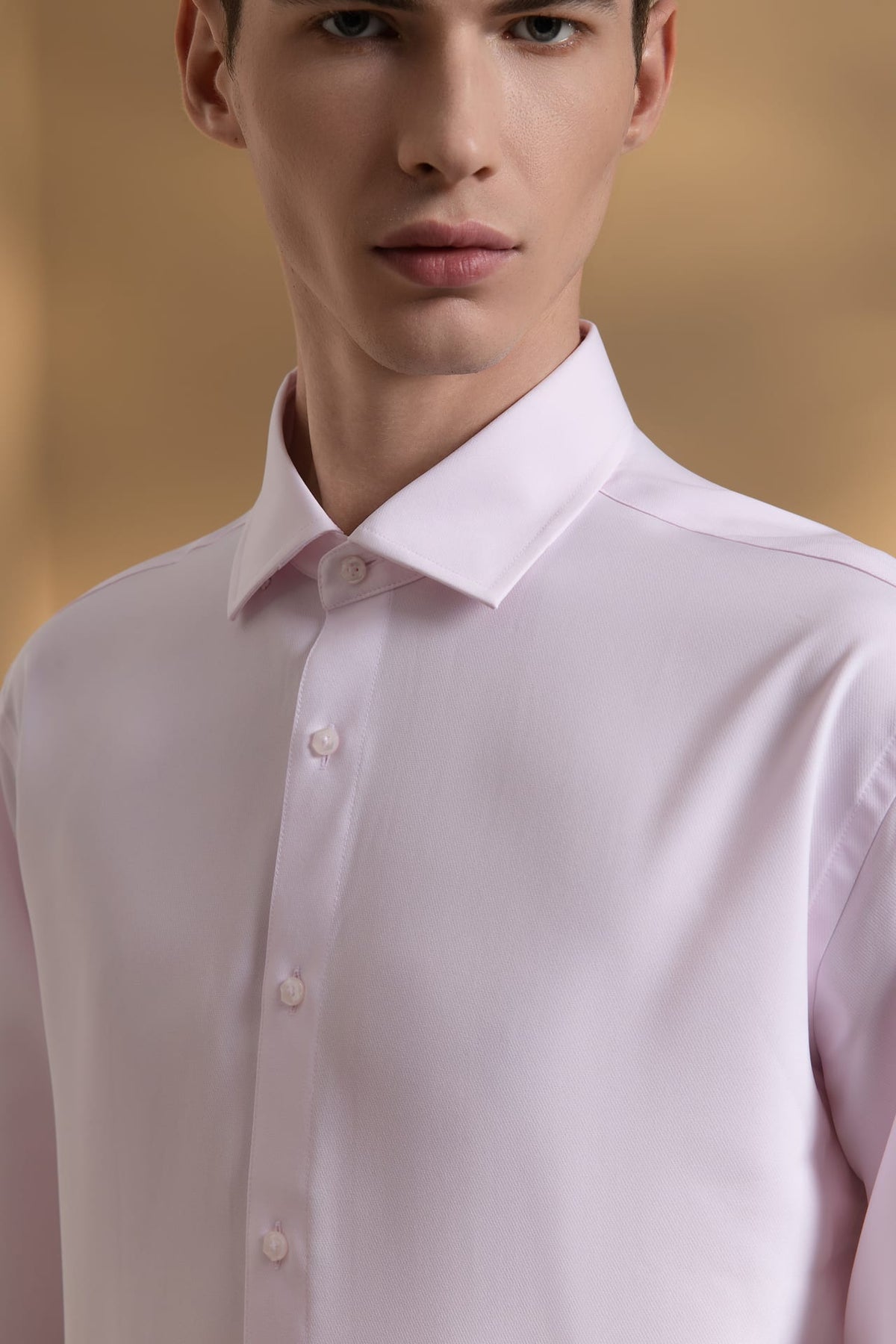 Non-Iron Dry Poplin Regular Fit Long Sleeve Shirt