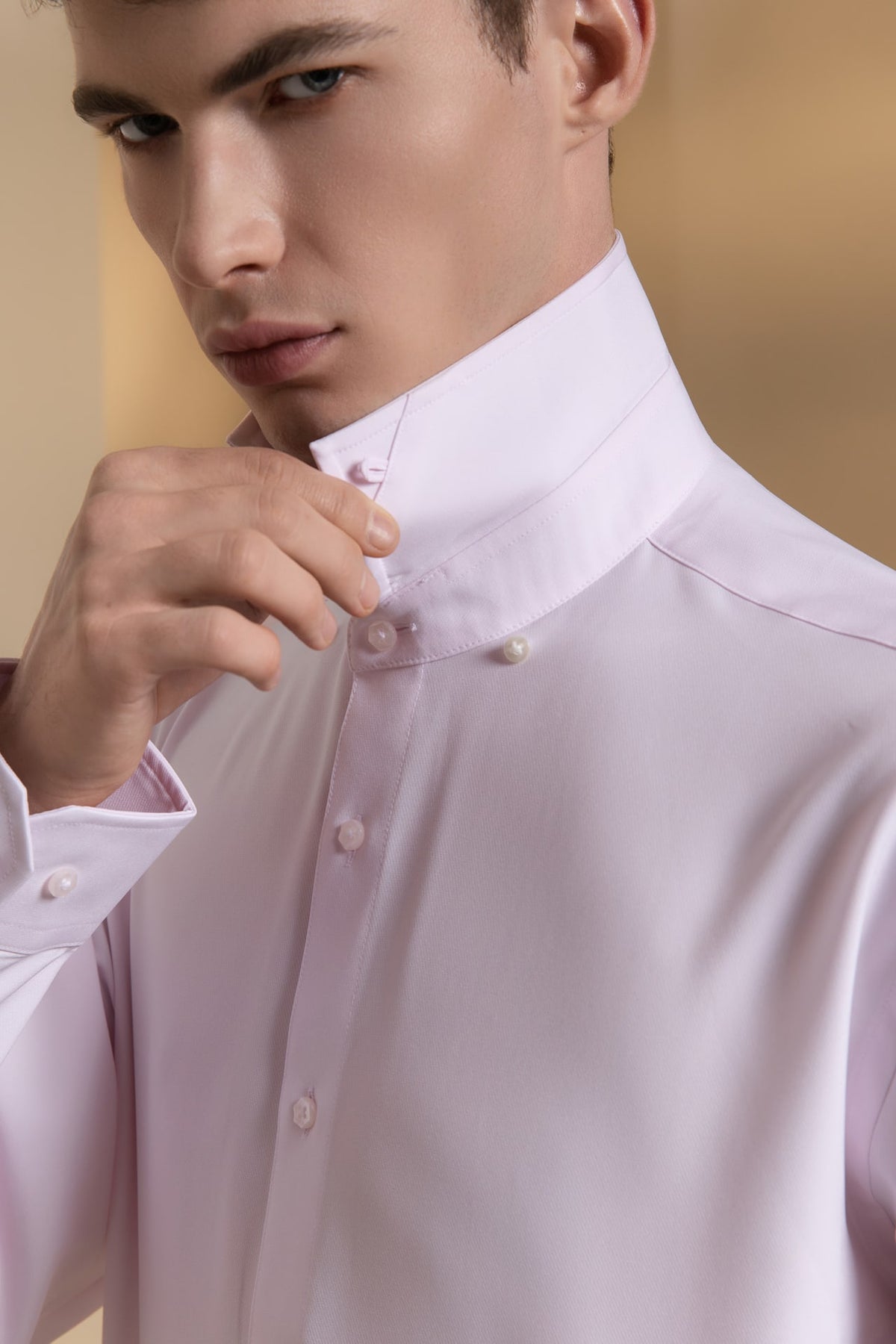 Non-Iron Dry Poplin Regular Fit Long Sleeve Shirt