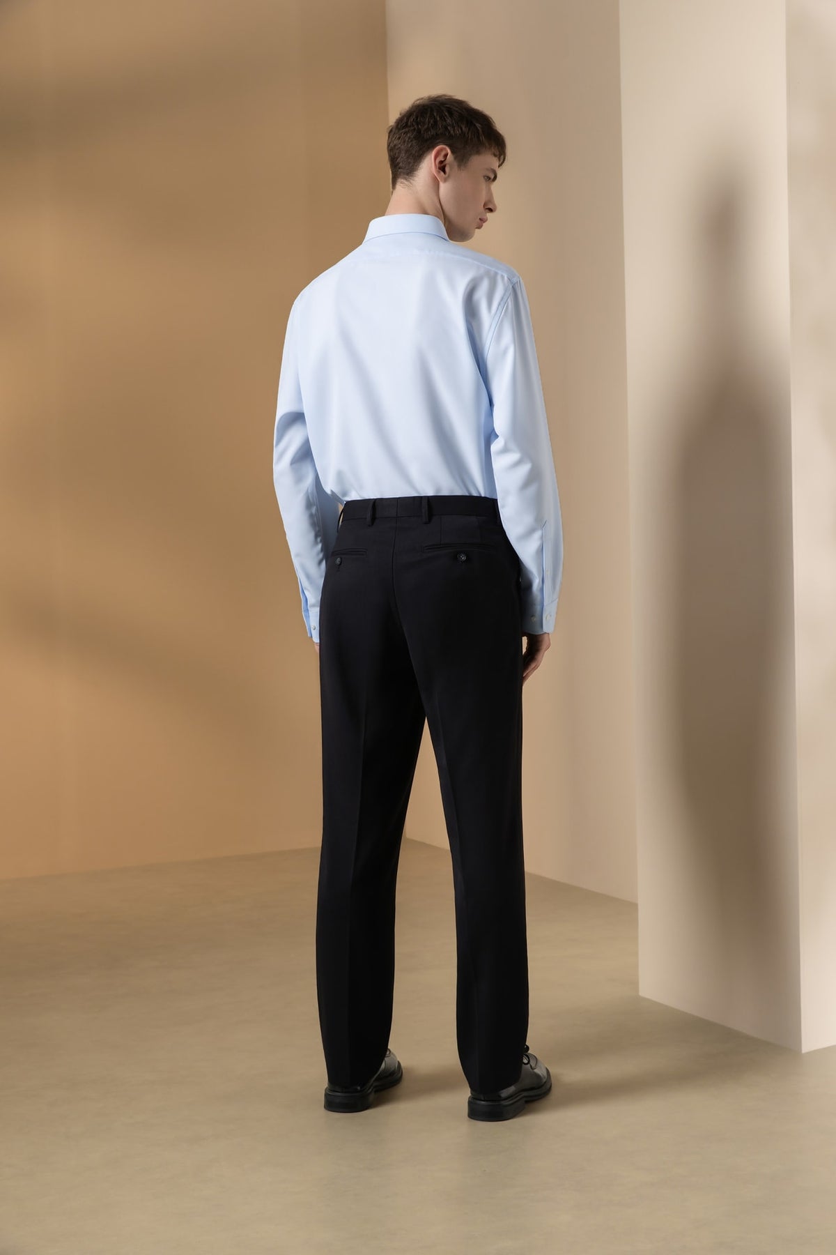 Non-Iron Dry Oxford Regular Fit Long Sleeve Shirt