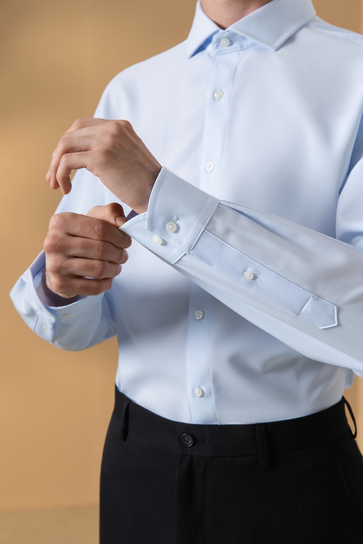 Non-Iron Dry Oxford Regular Fit Long Sleeve Shirt