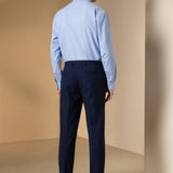 Non-Iron Dry Semi Solid Smart Fit Long Sleeve Shirt