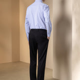 Non-Iron Dry Stretch Stripe Smart Fit Long Sleeve Shirt