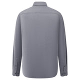 2 Side Brush Twill Comfort Fit Long Sleeve Casual Shirt